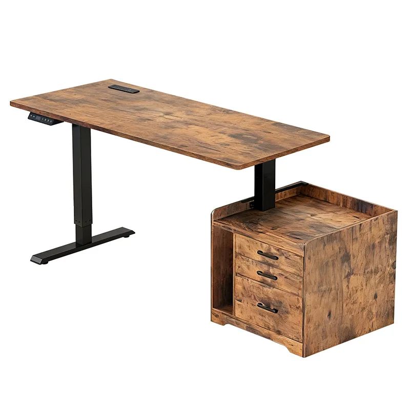 LTT simple electric lifting table with storage side cabinet office learning lifting table legs
LTT simple electric lifting table with storage side cabinet office learning lifting table legs