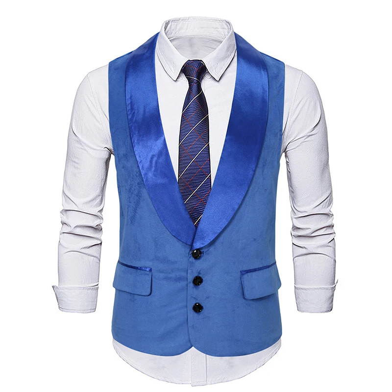 Men's Blue Velvet Waistcoat, Green Fruit Collar Dress Vest, British Slim-fitting Best Man's Suit, Evening Performance Vest
Men's Blue Velvet Waistcoat, Green Fruit Collar Dress Vest, British Slim-fitting Best Man's Suit, Evening Performance Vest