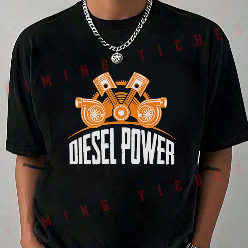 Diesel Power Graphic T-Shirt Moto Riders Summer Men's Fashion Casual O-Neck Tops Tee 2026
Diesel Power Graphic T-Shirt Moto Riders Summer Men's Fashion Casual O-Neck Tops Tee 2026