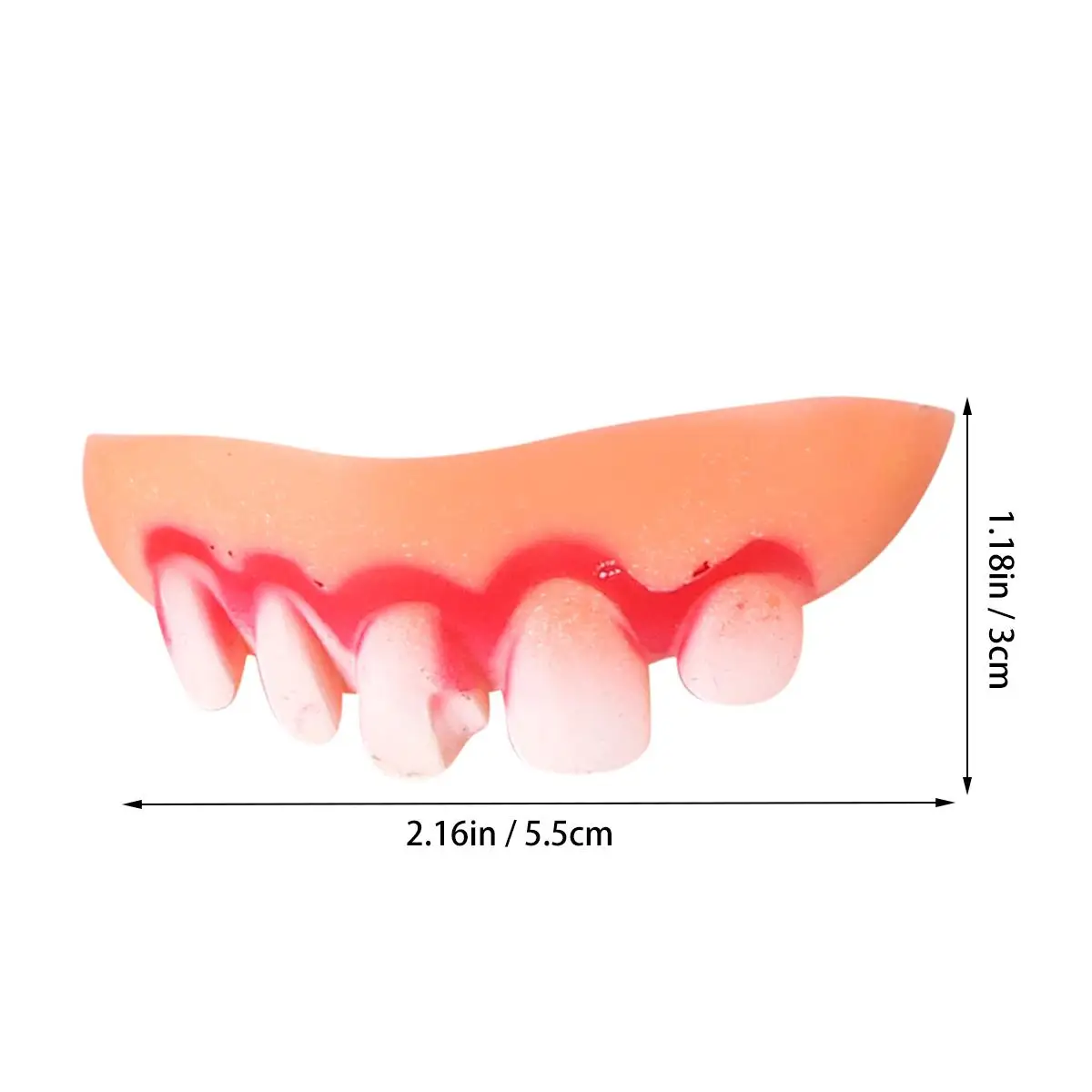 Fake Teeth Scary Denture Toy Lightweight EcoFriendly Halloween Party Favors Props for Kids Adults Cosplay Artificial Teeth
Fake Teeth Scary Denture Toy Lightweight EcoFriendly Halloween Party Favors Props for Kids Adults Cosplay Artificial Teeth