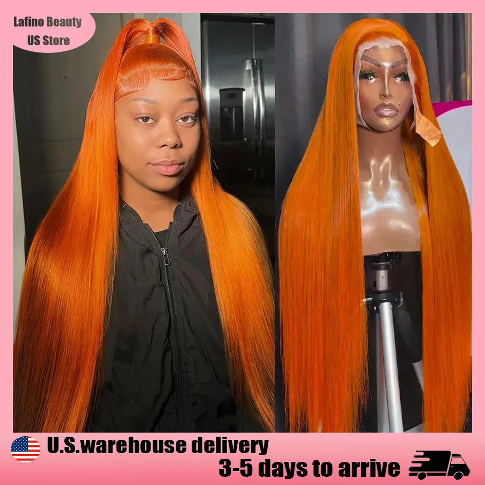 Lafino 350 Straight Hd Lace Frontal Wig 13x6 Orange Ginger Human Hair Wig Colored Human Hair Wigs 13x4 Lace Front Wig For Women
Lafino 350 Straight Hd Lace Frontal Wig 13x6 Orange Ginger Human Hair Wig Colored Human Hair Wigs 13x4 Lace Front Wig For Women