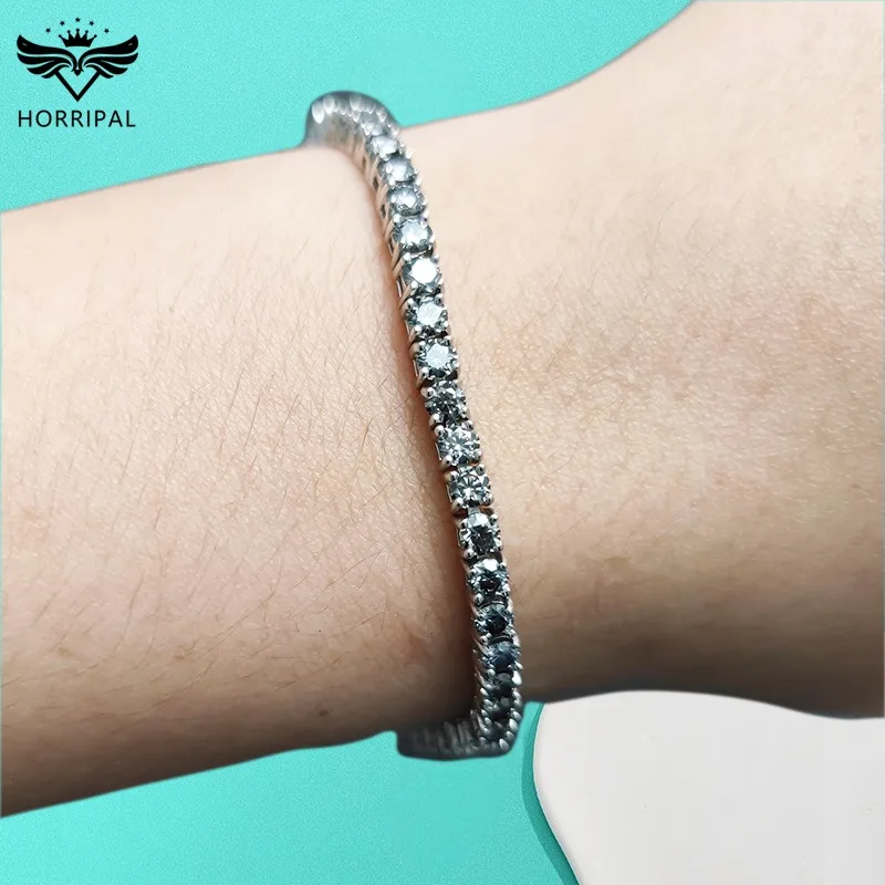 3/4/5MM Grey Moissanite Tennis Bracelet for Man S925 Sterling Silver 18K White Gold Plated Hip Hop Party Bracelet Fine Jewelry
3/4/5MM Grey Moissanite Tennis Bracelet for Man S925 Sterling Silver 18K White Gold Plated Hip Hop Party Bracelet Fine Jewelry