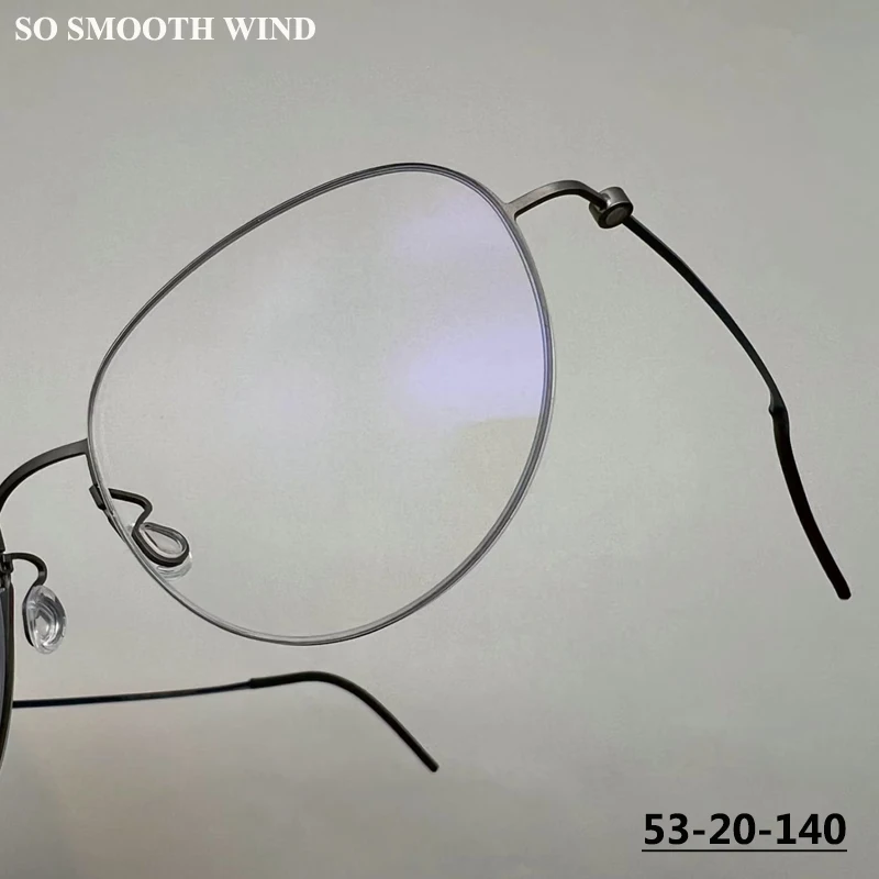 Denmark Pure Titanium Oval Round Glasses Frame Men Women Screwless Ultralight Brand Eyeglasses 5512 Spectacles High-end Eyewear
Denmark Pure Titanium Oval Round Glasses Frame Men Women Screwless Ultralight Brand Eyeglasses 5512 Spectacles High-end Eyewear