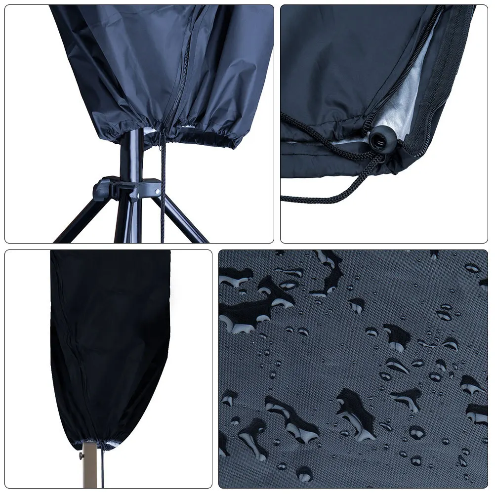 1pc Waterproof Foldable Outdoor Umbrella Cover For Patio Garden Shelter Multi-Use Wind-Proof Rain Protection Cover
1pc Waterproof Foldable Outdoor Umbrella Cover For Patio Garden Shelter Multi-Use Wind-Proof Rain Protection Cover
