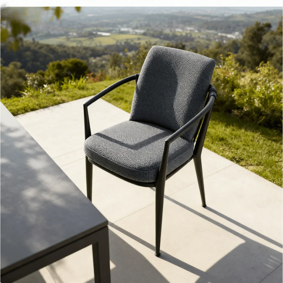 Modern Design Durable Outdoor Lounge Chairs with Aluminum Frame and Waterproof Fabric-Black Patio Garden Chairs
Modern Design Durable Outdoor Lounge Chairs with Aluminum Frame and Waterproof Fabric-Black Patio Garden Chairs