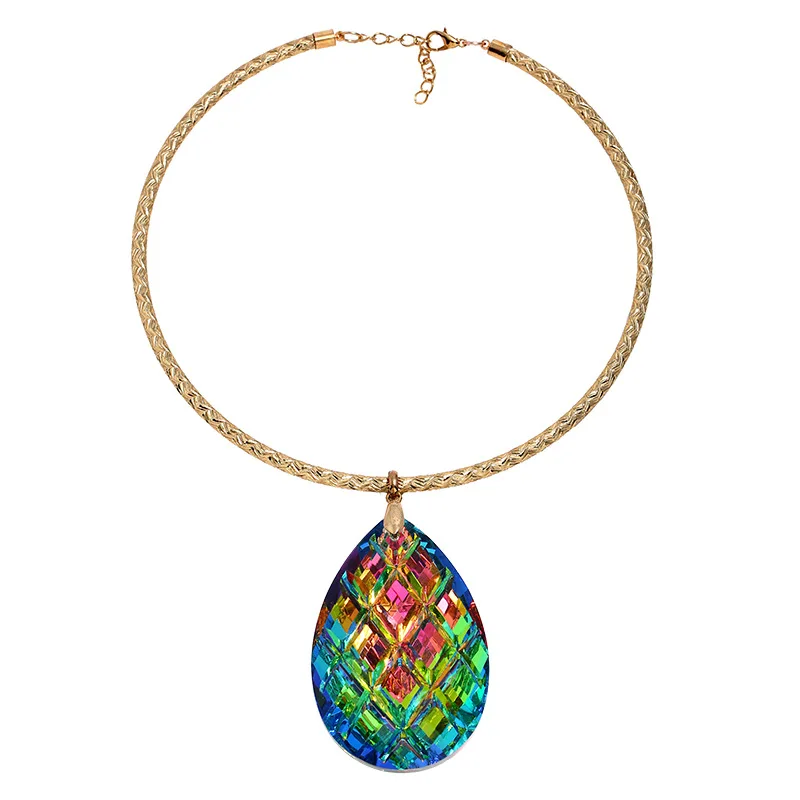 New Luxury High End Geometric Waterdrop Crystal Glass Nelace ort Sle Cross Border Jewelry Faionable Ele Women's A...
New Luxury High End Geometric Waterdrop Crystal Glass Nelace ort Sle Cross Border Jewelry Faionable Ele Women's A...