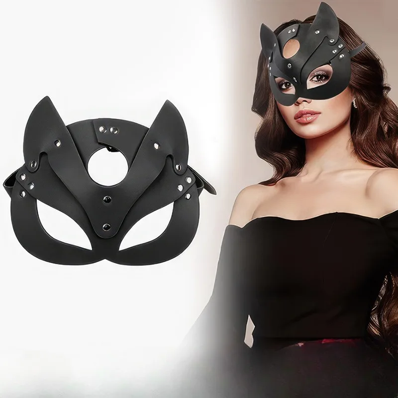 2024 Sexy Erotic Women Half Face Fox Rabbit Mask Mice Cosplay Party Faux Leather Face Toys Masquerade Fancy Masks Punk Collar
2024 Sexy Erotic Women Half Face Fox Rabbit Mask Mice Cosplay Party Faux Leather Face Toys Masquerade Fancy Masks Punk Collar