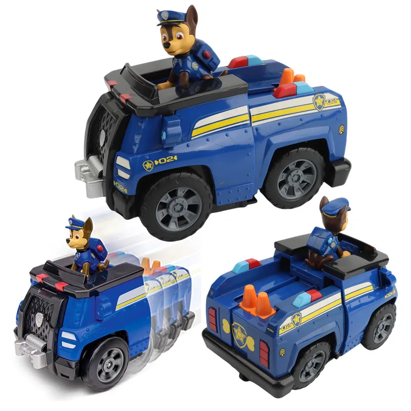 Genuine Paw Patrol car large size Chase Marshall Scalable rescue vehicle Sound and light version Selling without box
Genuine Paw Patrol car large size Chase Marshall Scalable rescue vehicle Sound and light version Selling without box