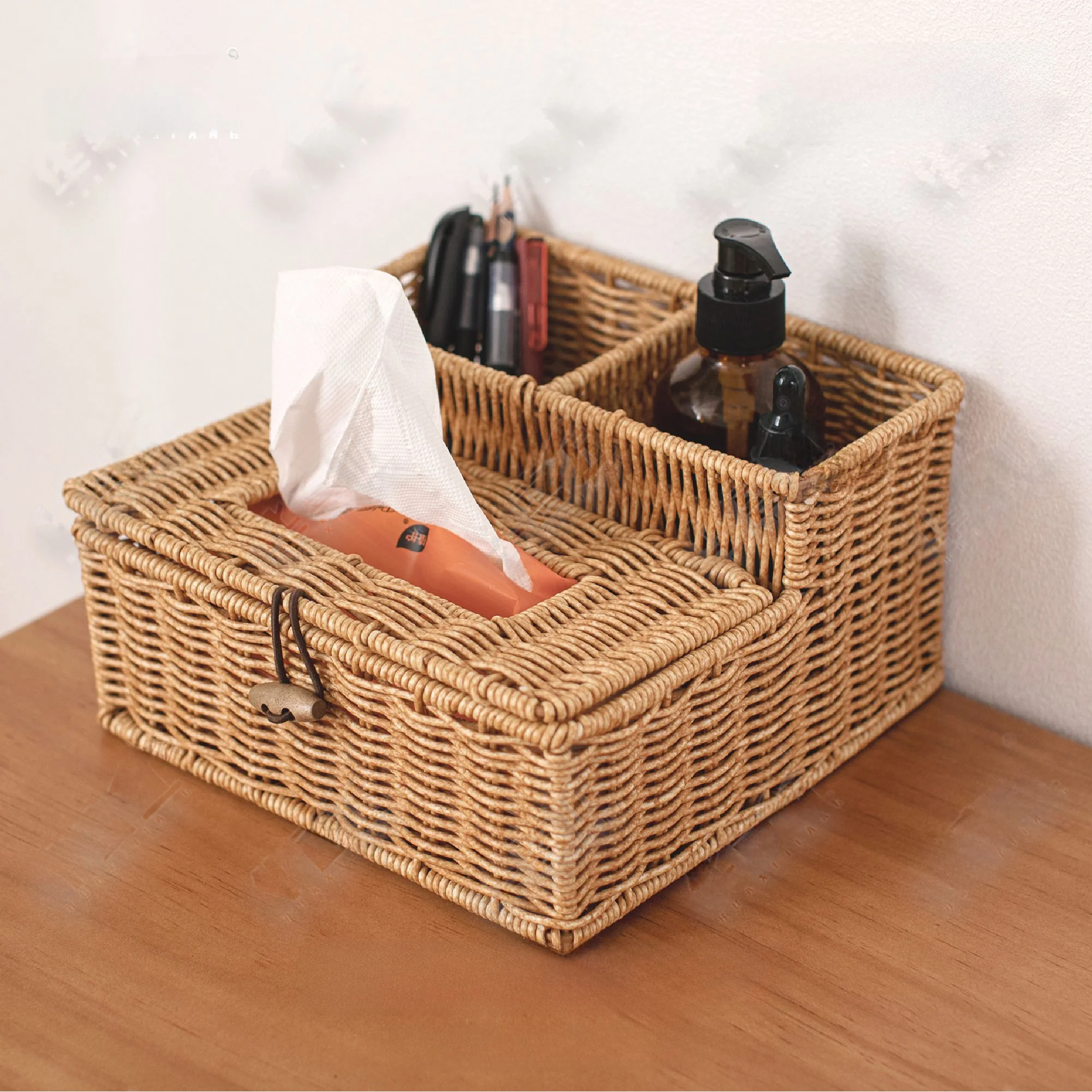 Tuscan Style Wicker Tea Colored Tablecloth Storage Box Office Desk Home Dining Table Tissue Box Organizer Handmade Crafted
Tuscan Style Wicker Tea Colored Tablecloth Storage Box Office Desk Home Dining Table Tissue Box Organizer Handmade Crafted