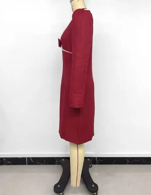 Dress Women's Fashion 2025 Summer Latest Hot Selling Elegant New Sexy Sweet Retro Bow Pearl Decoration Deep V-Neck Red Dress
Dress Women's Fashion 2025 Summer Latest Hot Selling Elegant New Sexy Sweet Retro Bow Pearl Decoration Deep V-Neck Red Dress