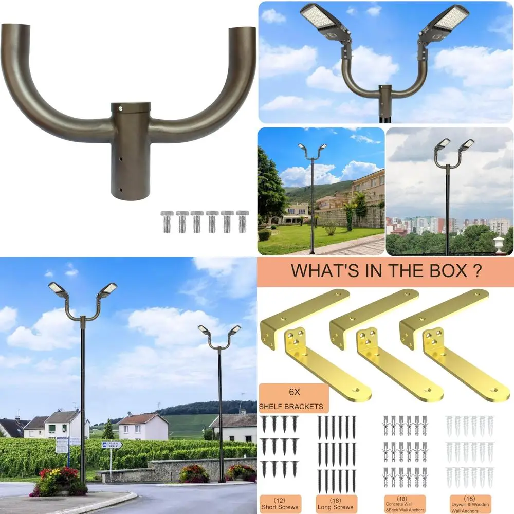 Наружный светодиодный кронштейн для освещения обувной коробки, крепление на круглый столб для освещения парковки, адаптер шипа 3/8 Bullhorn
Наружный светодиодный кронштейн для освещения обувной коробки, крепление на круглый столб для освещения парковки, адаптер шипа 3/8 Bullhorn