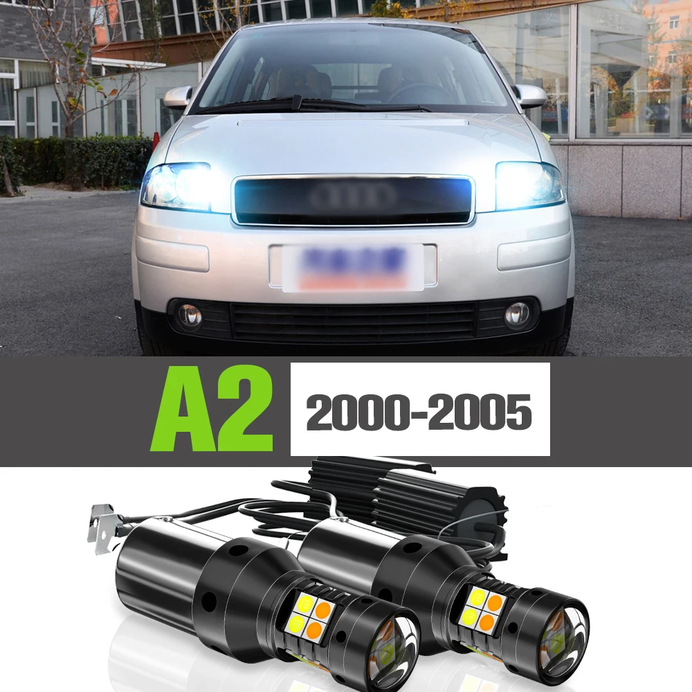 2x LED Dual Mode Turn Signal+Daytime Running Light DRL Accessories Lamp For Audi A2 2000-2005 2001 2002 2003 2004
2x LED Dual Mode Turn Signal+Daytime Running Light DRL Accessories Lamp For Audi A2 2000-2005 2001 2002 2003 2004