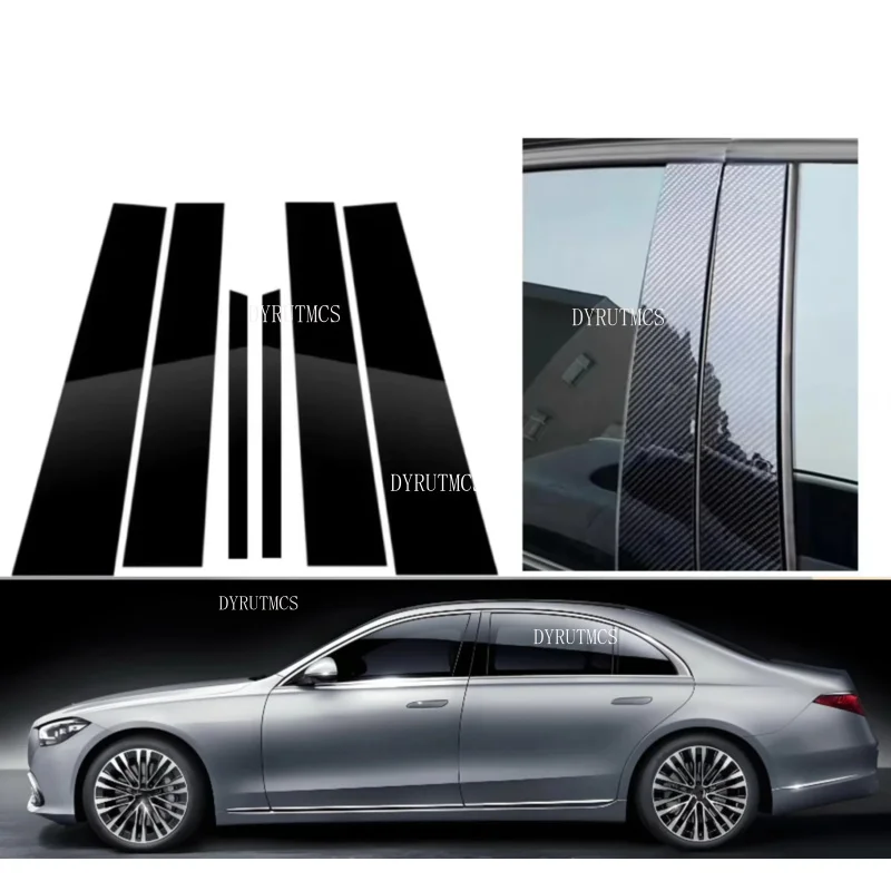 6PCS Gloss Black Pillar Posts Fit For Mercedes-Benz S Class W223 2021 2022 -024 Window Decor Door Side Mouliding Trim Cover
6PCS Gloss Black Pillar Posts Fit For Mercedes-Benz S Class W223 2021 2022 -024 Window Decor Door Side Mouliding Trim Cover