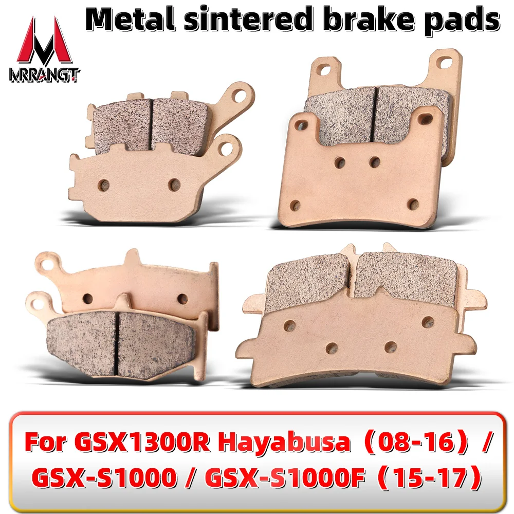 MRRANGT Sintered Metal Brake Pads Set Fit For Suzuki Hayabusa GSX1300R 2008-2016 GSX-S1000 S1000F 2015-2017 motorcycle parts
MRRANGT Sintered Metal Brake Pads Set Fit For Suzuki Hayabusa GSX1300R 2008-2016 GSX-S1000 S1000F 2015-2017 motorcycle parts