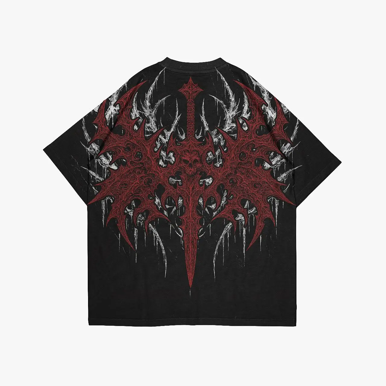 Urban Dark Street Unique Design Graphic Tee Oversized Cotton Tshirt Unisex Round Neck Casual Gothic Streetwear Top Man And Woman
Urban Dark Street Unique Design Graphic Tee Oversized Cotton Tshirt Unisex Round Neck Casual Gothic Streetwear Top Man And Woman
