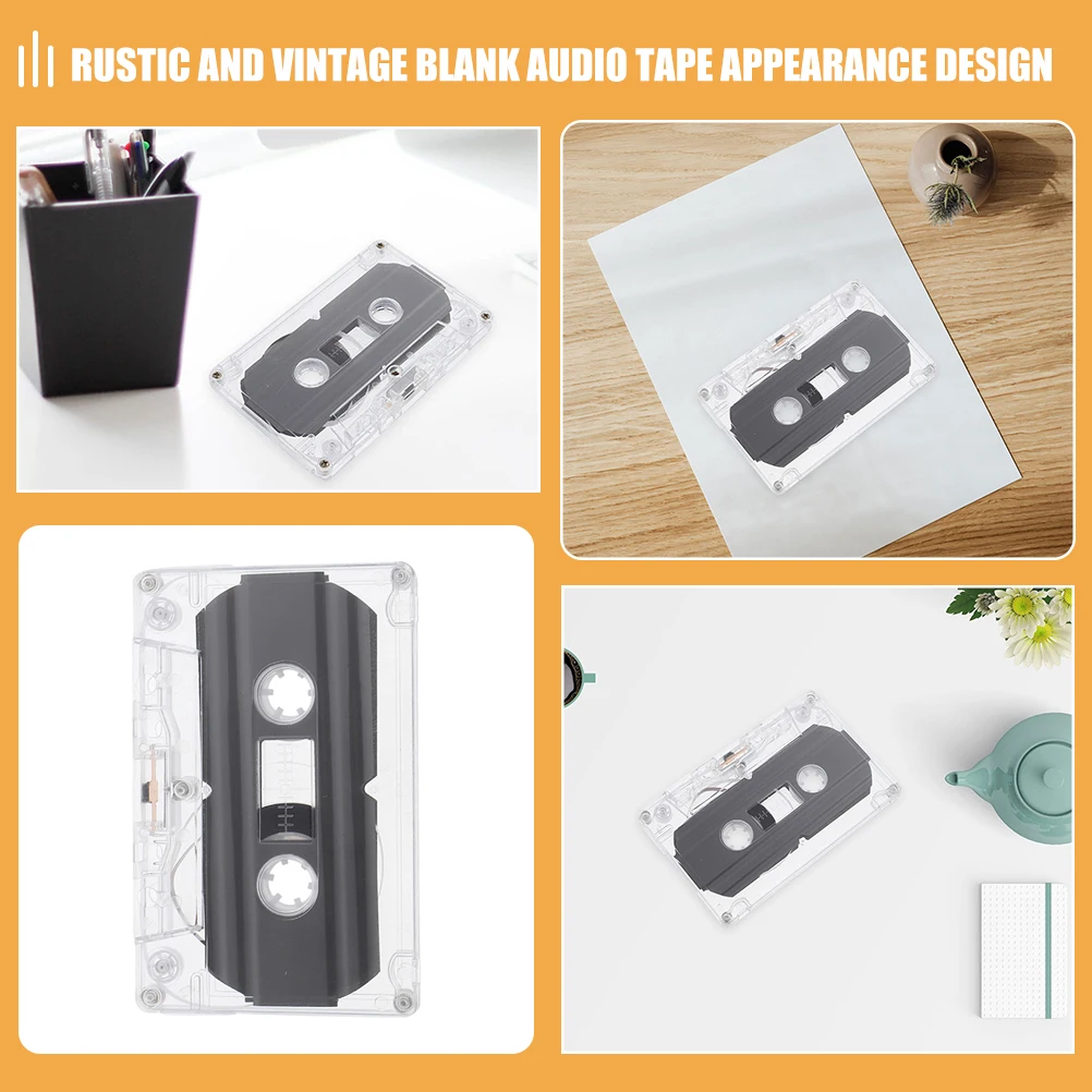 4 Pcs Material DIY Material Empty Vintage Accessory Cassette Tape Retro Wall Cassette Tape Blank Decor
4 Pcs Material DIY Material Empty Vintage Accessory Cassette Tape Retro Wall Cassette Tape Blank Decor