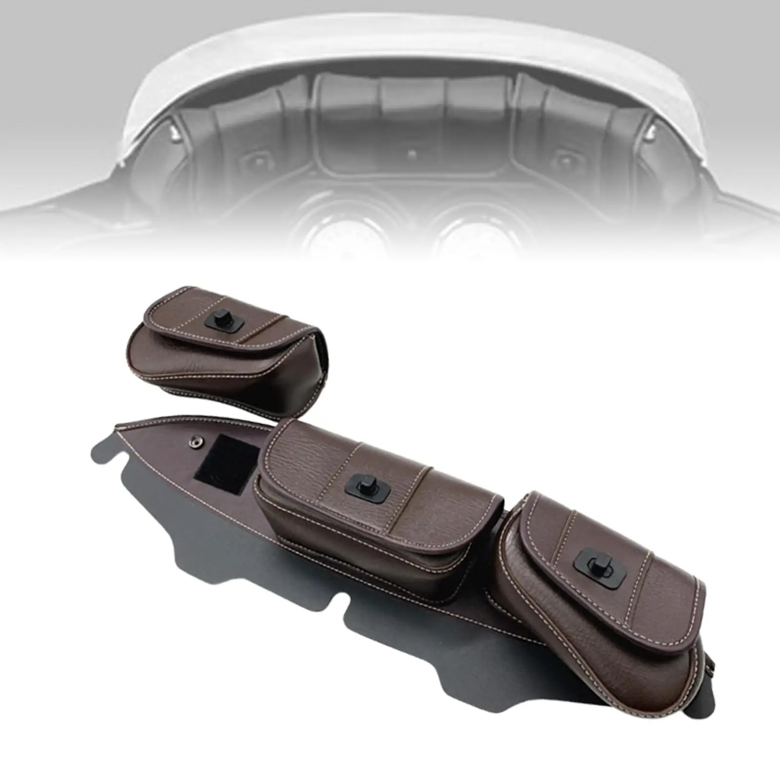 Motorcycle Three Pocket Windshield Bag Wearproof Pocket Bag for Flhxxx Flht Flhtc Flhtcu Touring 96-13 Cvo Flhxse 2010-2011
Motorcycle Three Pocket Windshield Bag Wearproof Pocket Bag for Flhxxx Flht Flhtc Flhtcu Touring 96-13 Cvo Flhxse 2010-2011