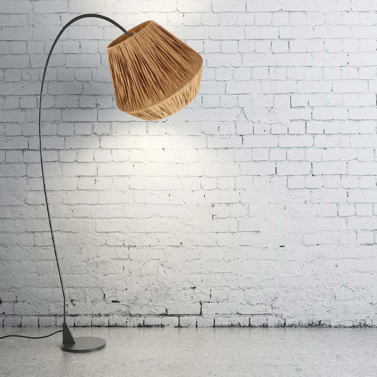 Household E27 Raffia Grass Lampshade Rustic Style Ceiling Lamp Cover Farmhouse Lamp Shade Replacement Light Block
Household E27 Raffia Grass Lampshade Rustic Style Ceiling Lamp Cover Farmhouse Lamp Shade Replacement Light Block