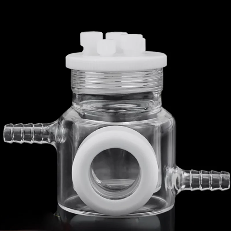 Optical water bath electrolytic cell double-layer quartz window electrochemical cell tank temperature control cycle seal 
Optical water bath electrolytic cell double-layer quartz window electrochemical cell tank temperature control cycle seal