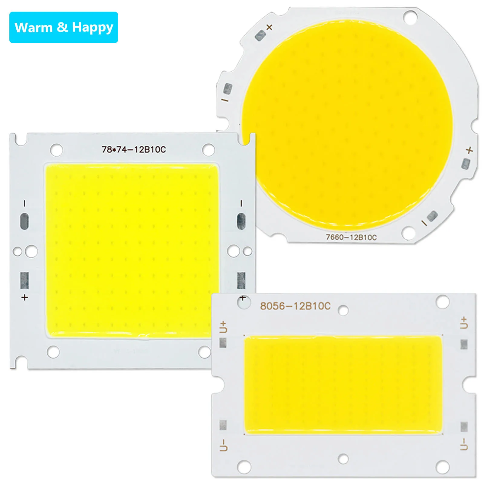 50W LED Chip DC30-32V Cold White Natural White Warm White LED COB 1400-1500mA Three Sizes for Stage Holiday Outdoor Lighting
50W LED Chip DC30-32V Cold White Natural White Warm White LED COB 1400-1500mA Three Sizes for Stage Holiday Outdoor Lighting
