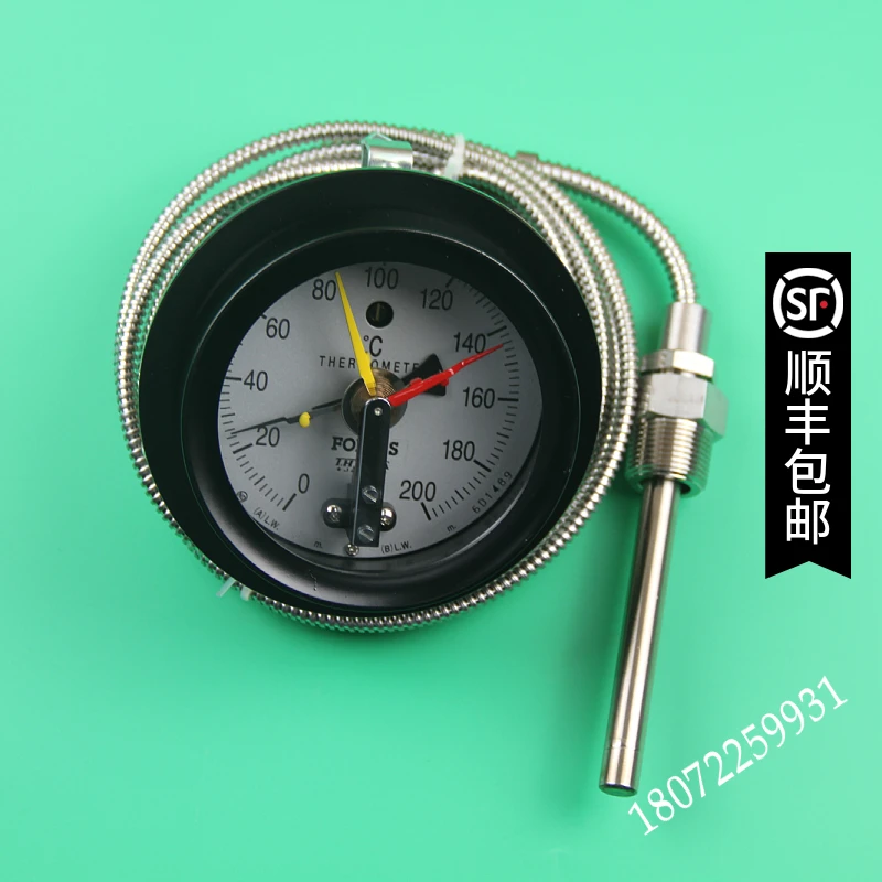 Lixin dyeing and finishing thermometer, Japan Hita THYONDA three-needle thermometer, special promotion for dyeing machine
Lixin dyeing and finishing thermometer, Japan Hita THYONDA three-needle thermometer, special promotion for dyeing machine