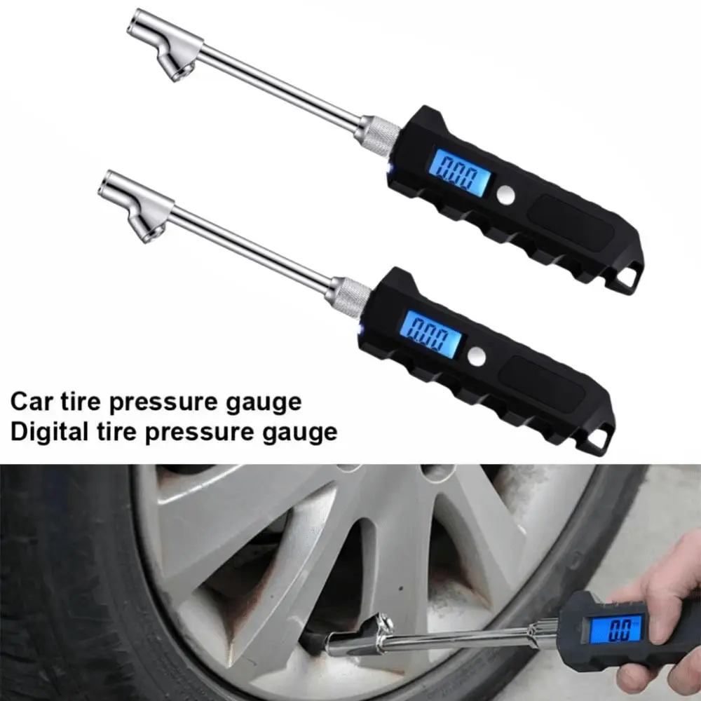 Digital Display Truck Tire Pressure Gauge LCD Display Stainless Steel Digital Tire Pressure Gauge Blue Screen Display
Digital Display Truck Tire Pressure Gauge LCD Display Stainless Steel Digital Tire Pressure Gauge Blue Screen Display