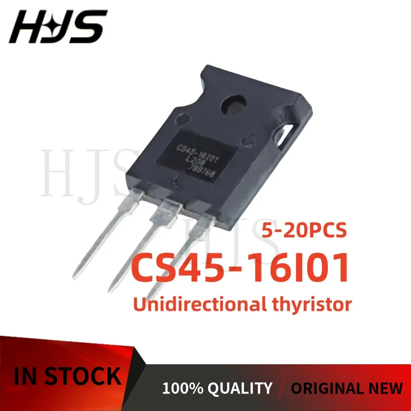 5/10/20 шт. CS45-16I01 CS45-16101 CS45-16IO1 CS45 16I01 16101 TO-247 однонаправленный тиристор Совершенно новый в наличии
5/10/20 шт. CS45-16I01 CS45-16101 CS45-16IO1 CS45 16I01 16101 TO-247 однонаправленный тиристор Совершенно новый в наличии