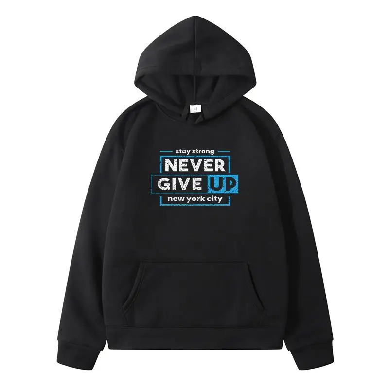 Never Give Up 2024 Autumn Pure Cotton Clothing Men's Sweat-shirt New in Hoodies & Sweatshirts Y2k Long Sleeve Casual Hoodie
Never Give Up 2024 Autumn Pure Cotton Clothing Men's Sweat-shirt New in Hoodies & Sweatshirts Y2k Long Sleeve Casual Hoodie