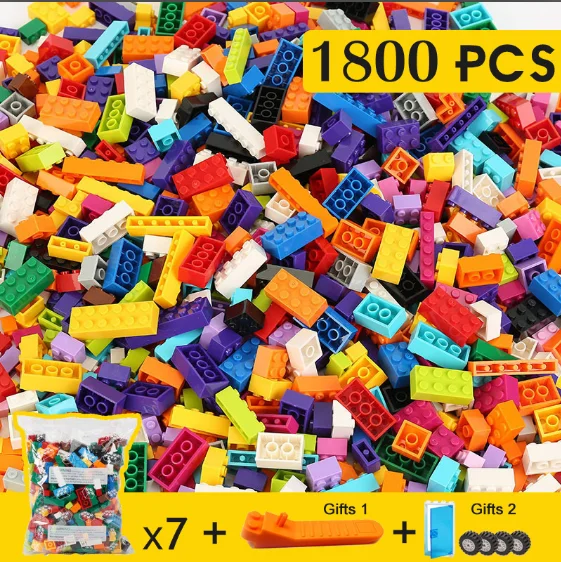 DIY 250-1800pcs Building Blocks Creative Bricks Compatible Classic Bricks Bulk Base Plate Educational Toy For Children
DIY 250-1800pcs Building Blocks Creative Bricks Compatible Classic Bricks Bulk Base Plate Educational Toy For Children
