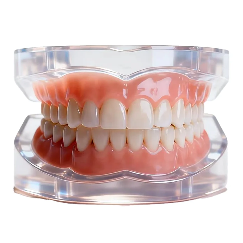 Handmade Silicone Dentures, Realistic Fake Teeth with Fine Details, Customizable at Home! Perfect for Medium to Large Mouths
Handmade Silicone Dentures, Realistic Fake Teeth with Fine Details, Customizable at Home! Perfect for Medium to Large Mouths