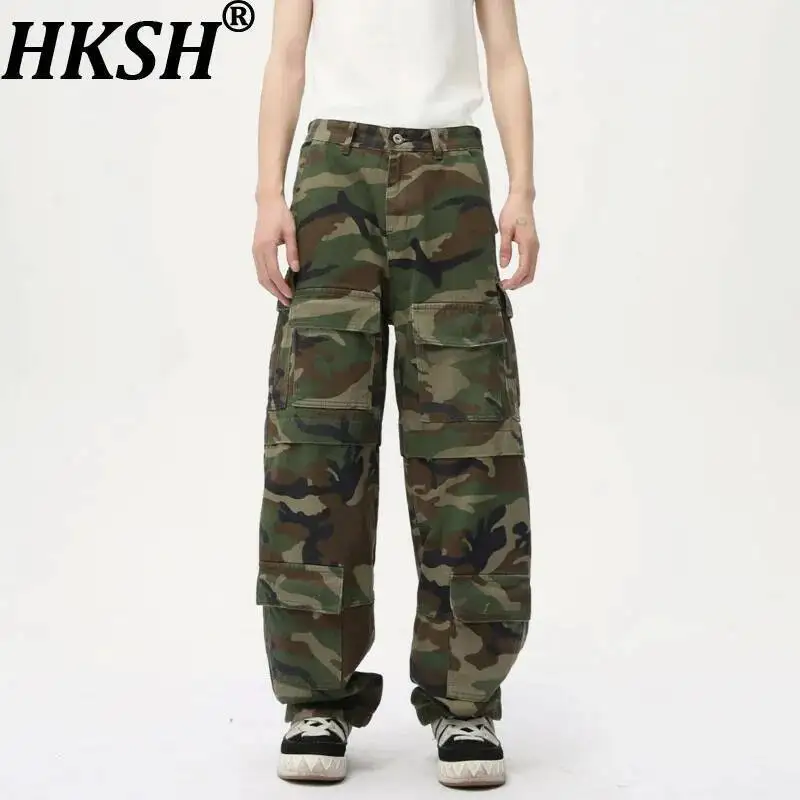 HKSH Spring New Tide Men Clothing Vintage Washed Distressed Pockets Safari Style Cargo Pants Cotton Fashion Chic Ins Y2K HK24016
HKSH Spring New Tide Men Clothing Vintage Washed Distressed Pockets Safari Style Cargo Pants Cotton Fashion Chic Ins Y2K HK24016