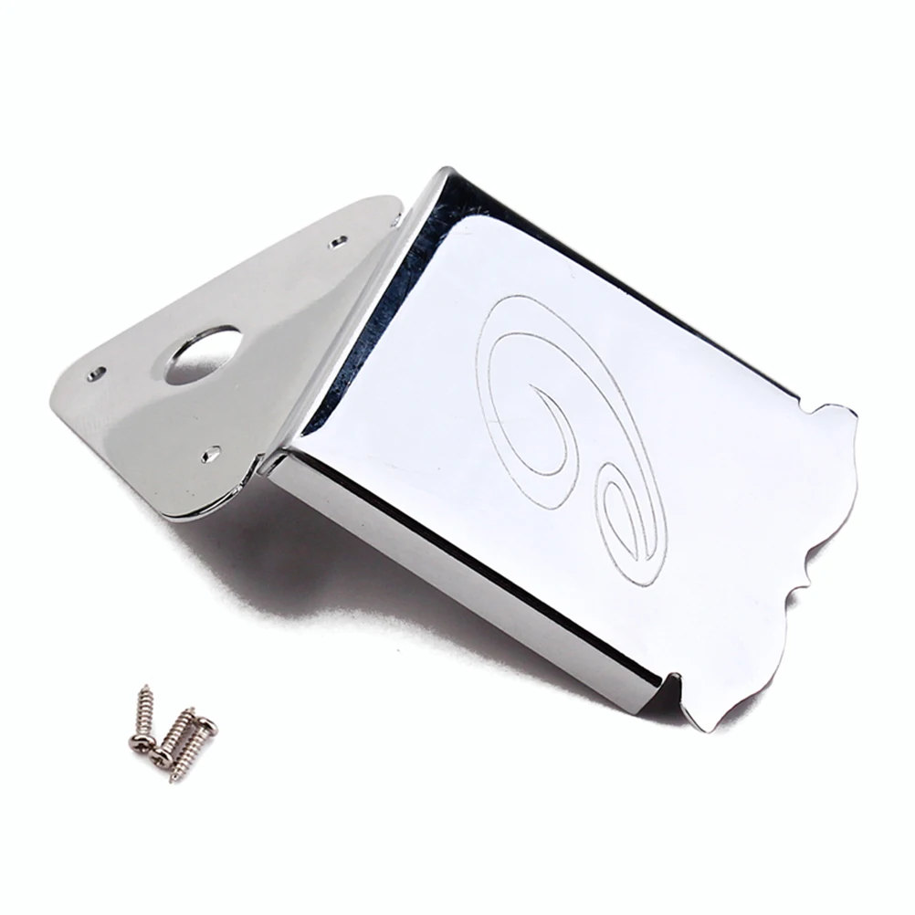 Chrome 4.55*4.25*0.8Cm Tailpiece For 8-String Mandolin Replacement Removable Coverplate Easy String Changes Guitar Parts
Chrome 4.55*4.25*0.8Cm Tailpiece For 8-String Mandolin Replacement Removable Coverplate Easy String Changes Guitar Parts