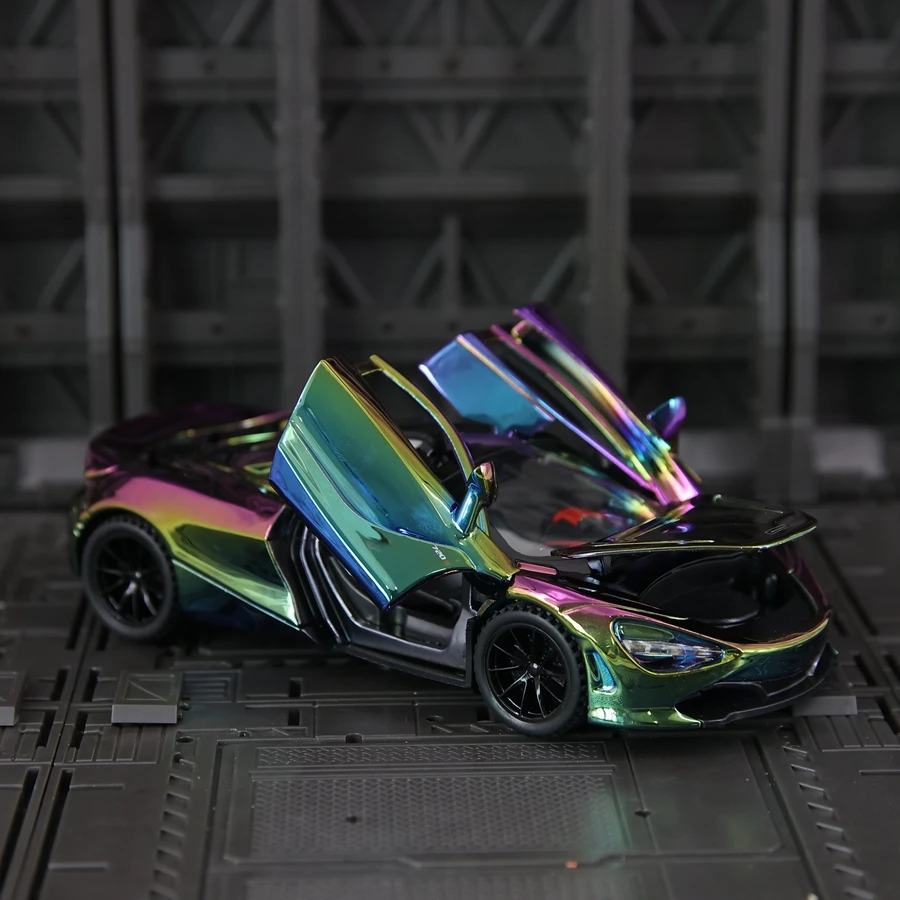 1:32 McLaren 720S alloy supercar model doors and hood can be opened has simulated sound and lighting suitable for collection
1:32 McLaren 720S alloy supercar model doors and hood can be opened has simulated sound and lighting suitable for collection