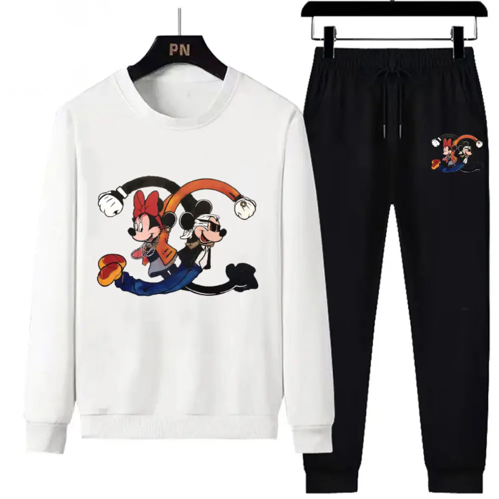 New Disney Mickey Women's Set, a hot selling brand in Europe and America, autumn and winter men's outdoor hoodie sports set
New Disney Mickey Women's Set, a hot selling brand in Europe and America, autumn and winter men's outdoor hoodie sports set