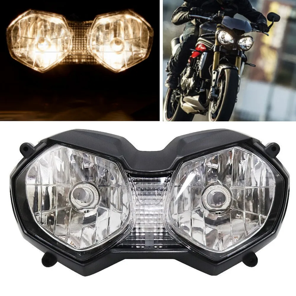 Фара мотоцикла для Triumph Tiger 800 1200 Explorer 2010-2017, передняя фара дальнего света, аксессуары в сборе
Фара мотоцикла для Triumph Tiger 800 1200 Explorer 2010-2017, передняя фара дальнего света, аксессуары в сборе