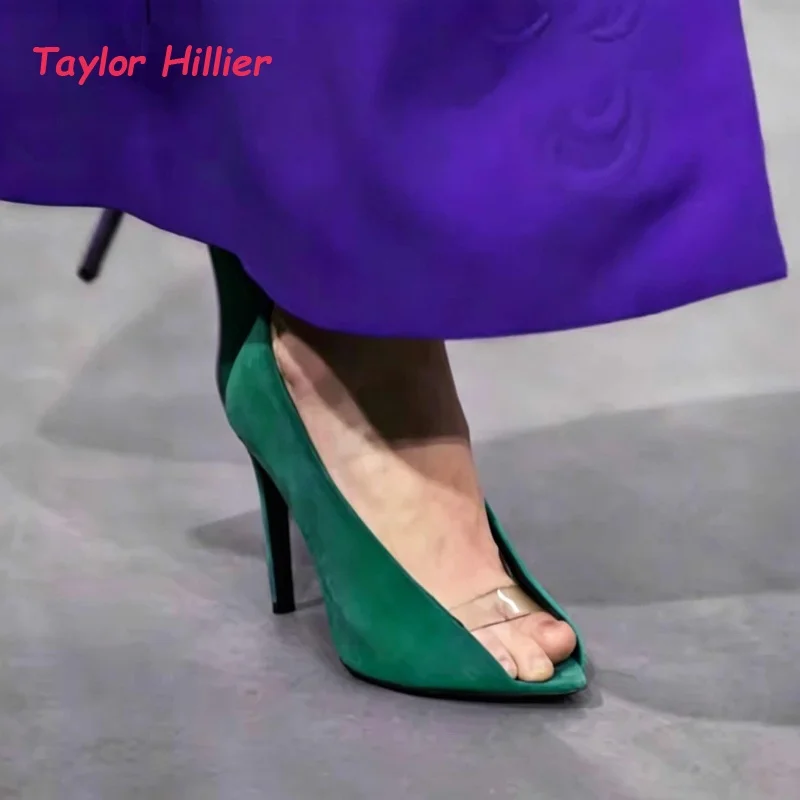 Suede Peep Toe Stiletto Heel Pumps Women's Elegant Non-slip High Heels for Office Work Evening Party 2026 Fashion
Suede Peep Toe Stiletto Heel Pumps Women's Elegant Non-slip High Heels for Office Work Evening Party 2026 Fashion