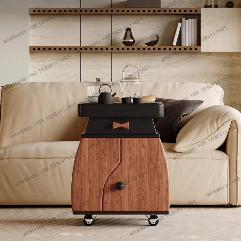 Журнальный столик в средневековом стиле из ореха, элитный, для гостиной, маленький, передвижной, с тумбой для чая/напитков
Журнальный столик в средневековом стиле из ореха, элитный, для гостиной, маленький, передвижной, с тумбой для чая/напитков