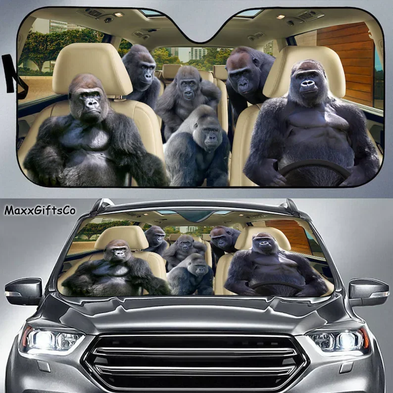 Автомобильный солнцезащитный козырек Gorilla, ветровой козырек Gorilla, семейный солнцезащитный козырек, аксессуары для автомобиля Gorilla, украшение автомобиля, подарок для папы, мамы
Автомобильный солнцезащитный козырек Gorilla, ветровой козырек Gorilla, семейный солнцезащитный козырек, аксессуары для автомобиля Gorilla, украшение автомобиля, подарок для папы, мамы