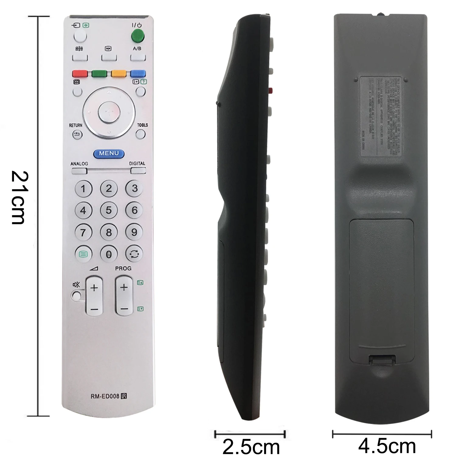 RM-ED008 LCD TV Remote Control Compatible with Sony KDL-32S2510 46S2530 40V2500 32S253 - Replacement Battery Powered
RM-ED008 LCD TV Remote Control Compatible with Sony KDL-32S2510 46S2530 40V2500 32S253 - Replacement Battery Powered