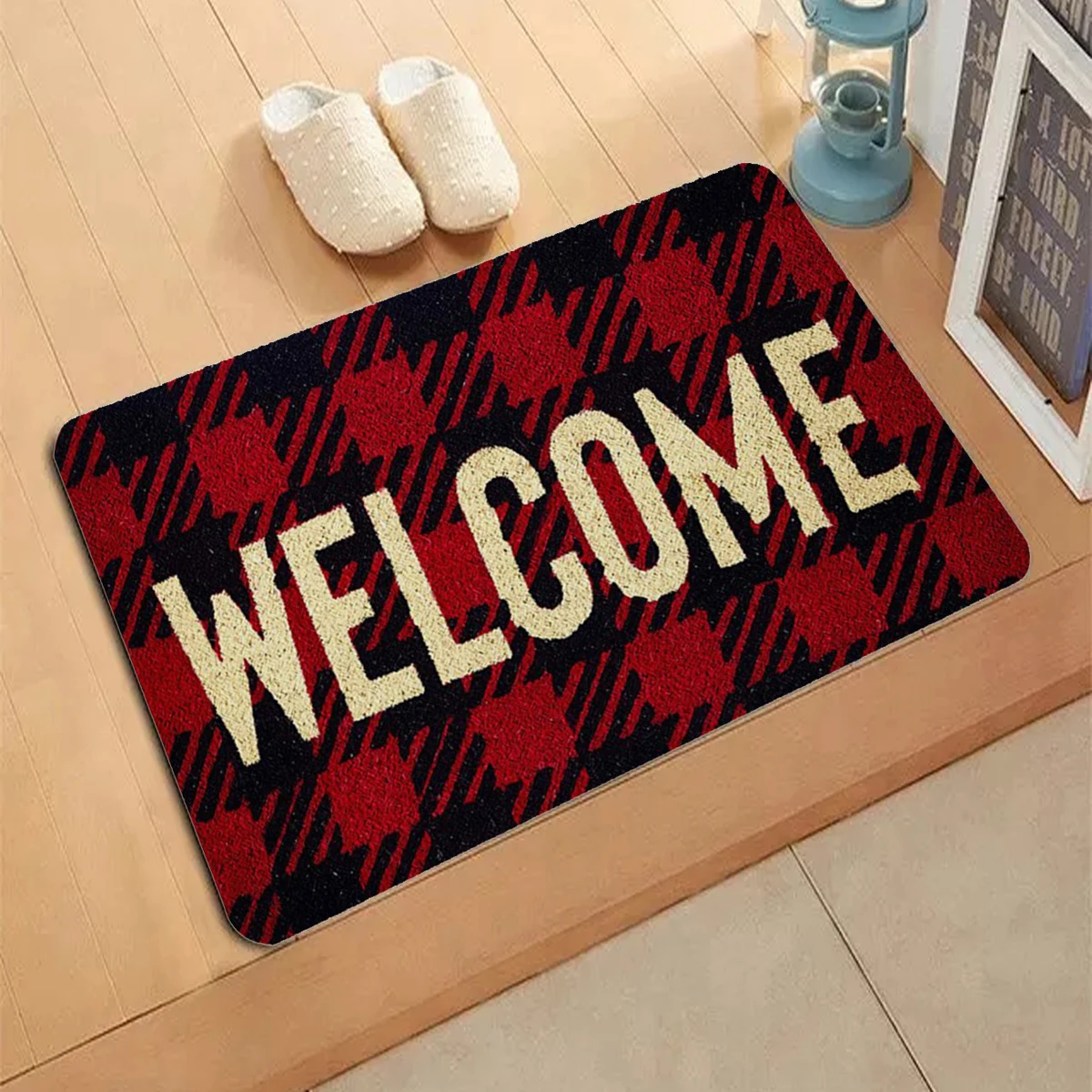 Welcome Home text Printed Entrance Doormat Living Room Bedroom Hallway Floor Rug Indoor Non-slip Carpet Decor
Welcome Home text Printed Entrance Doormat Living Room Bedroom Hallway Floor Rug Indoor Non-slip Carpet Decor