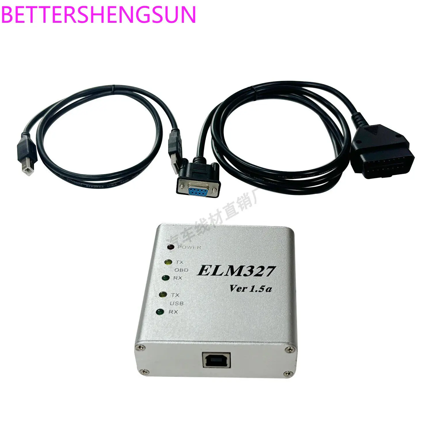 Car Fault Diagnostic Scanner ELM327 USB Original FT232RL Chip OBD2 Car ECU
Car Fault Diagnostic Scanner ELM327 USB Original FT232RL Chip OBD2 Car ECU