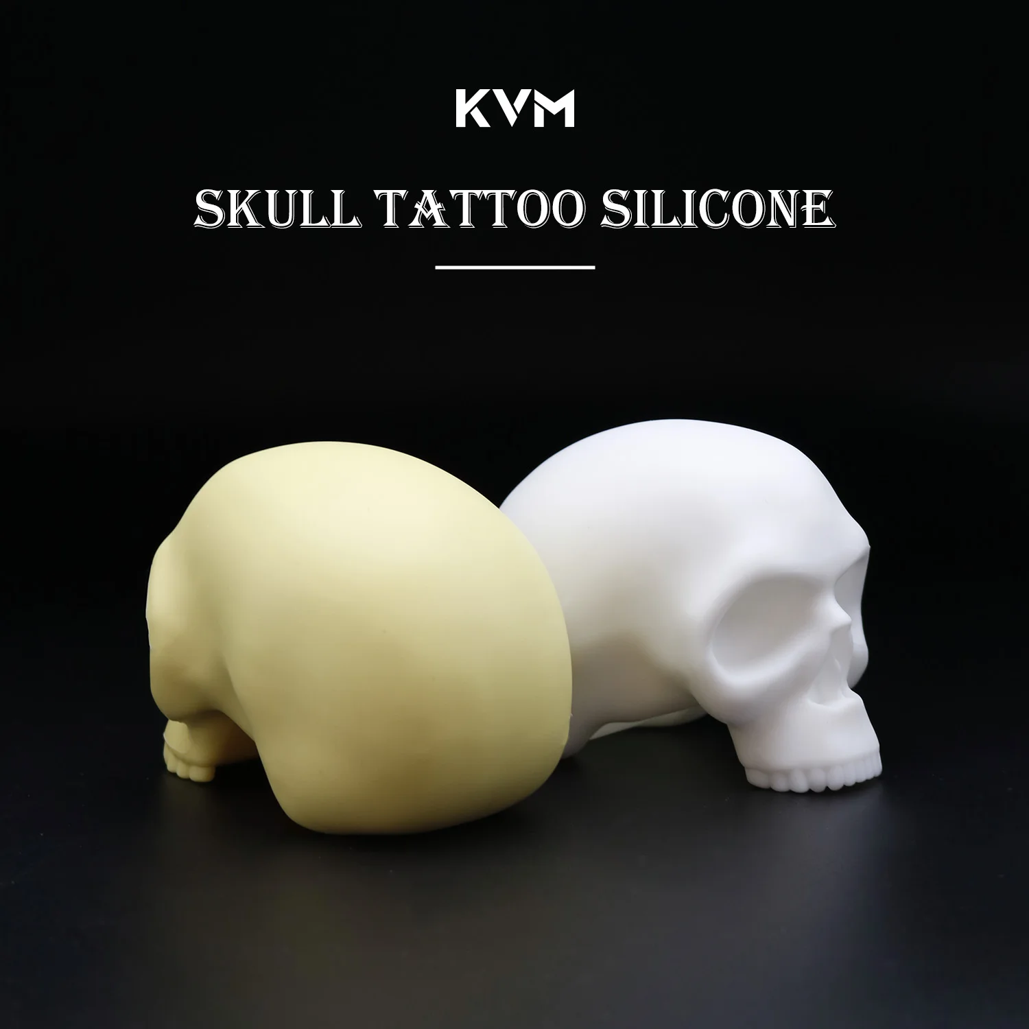 KVM Tattoo Silicone Skull Tattoo Sil Icone Practice Supplies Dly 3D Makeup Accessories Head Blank Embroidery Tattoo for Artists
KVM Tattoo Silicone Skull Tattoo Sil Icone Practice Supplies Dly 3D Makeup Accessories Head Blank Embroidery Tattoo for Artists