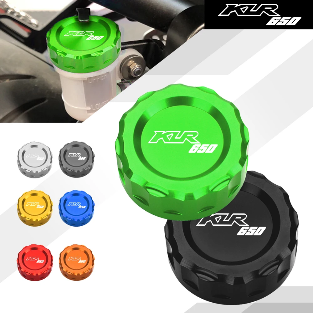 For Kawasaki KLR650 KLR 650 1984-2015 2014 2013 2012 Motorcycle Accessories CNC Rear Brake Fluid Reservoir Cap Cylinder Cover
For Kawasaki KLR650 KLR 650 1984-2015 2014 2013 2012 Motorcycle Accessories CNC Rear Brake Fluid Reservoir Cap Cylinder Cover