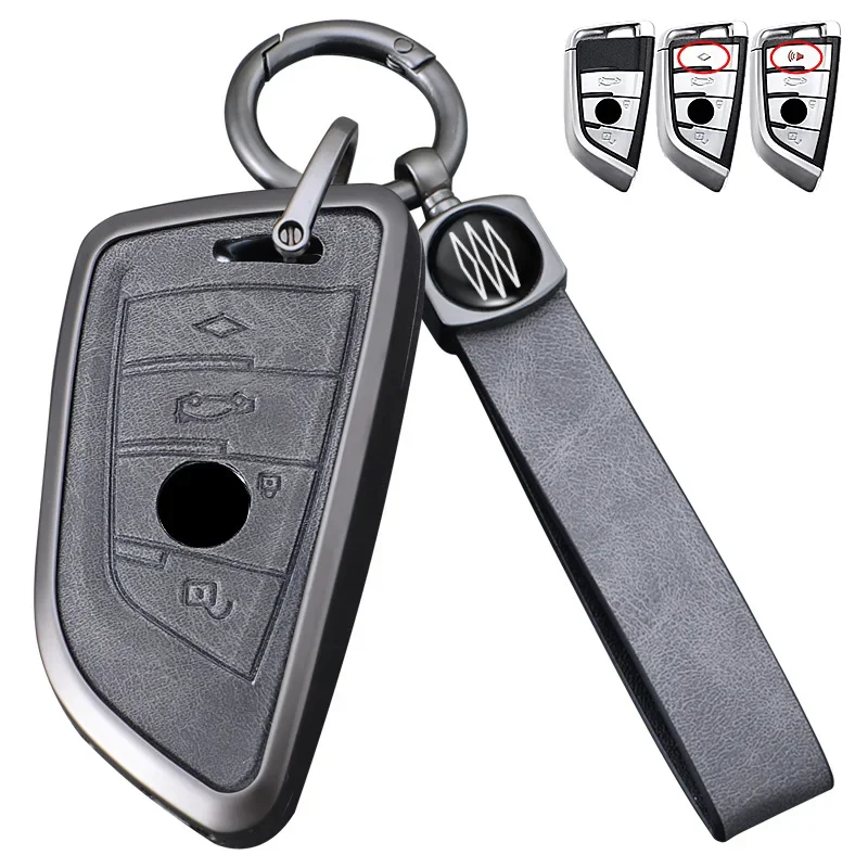 Zinc Alloy + Leather Car Key Case Full Cover for BMW X1 X3 X4 X5 F15 X6 F16 G30 7 Series G11 F48 F39 520 525 G20 G05 G11 G32
Zinc Alloy + Leather Car Key Case Full Cover for BMW X1 X3 X4 X5 F15 X6 F16 G30 7 Series G11 F48 F39 520 525 G20 G05 G11 G32