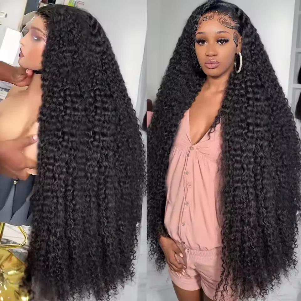 Deep Wave 13x4 Lace Frontal Wig Wet and Wavy Curly Human Hair 13x6 Lace Frontal Wigs 200 Density For Black Women Hair
Deep Wave 13x4 Lace Frontal Wig Wet and Wavy Curly Human Hair 13x6 Lace Frontal Wigs 200 Density For Black Women Hair