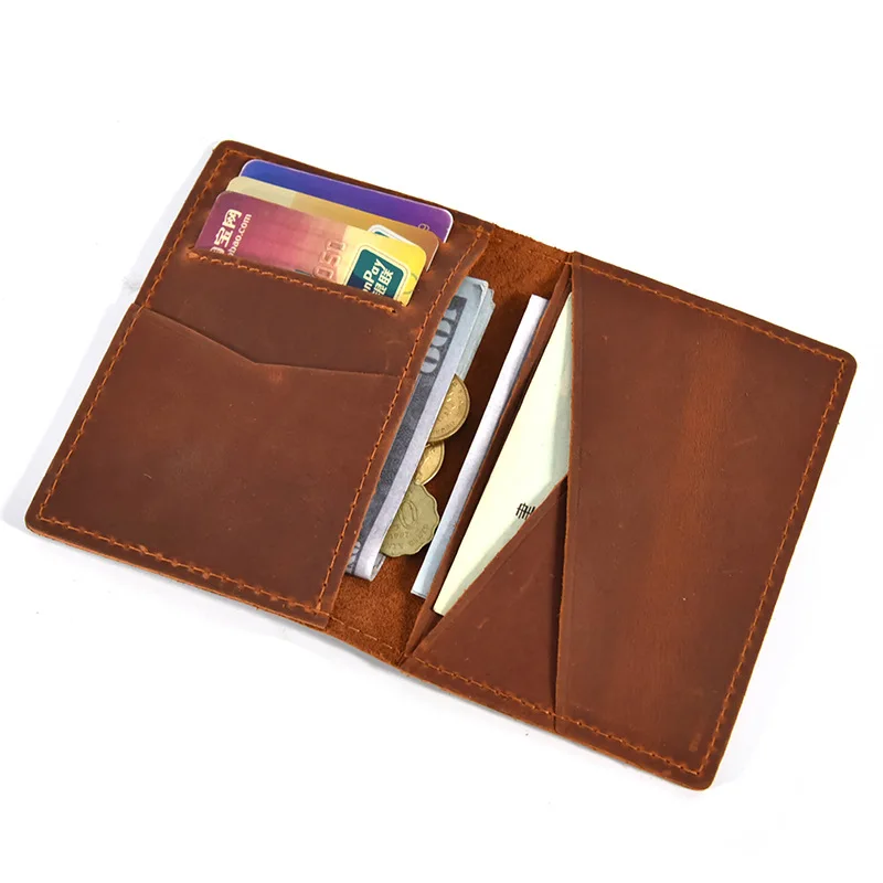 Crazy Horse Leather Wallet Durable Simple Card Bag Retro Fashion Casual Versatile Business Trend Large Capacity
Crazy Horse Leather Wallet Durable Simple Card Bag Retro Fashion Casual Versatile Business Trend Large Capacity