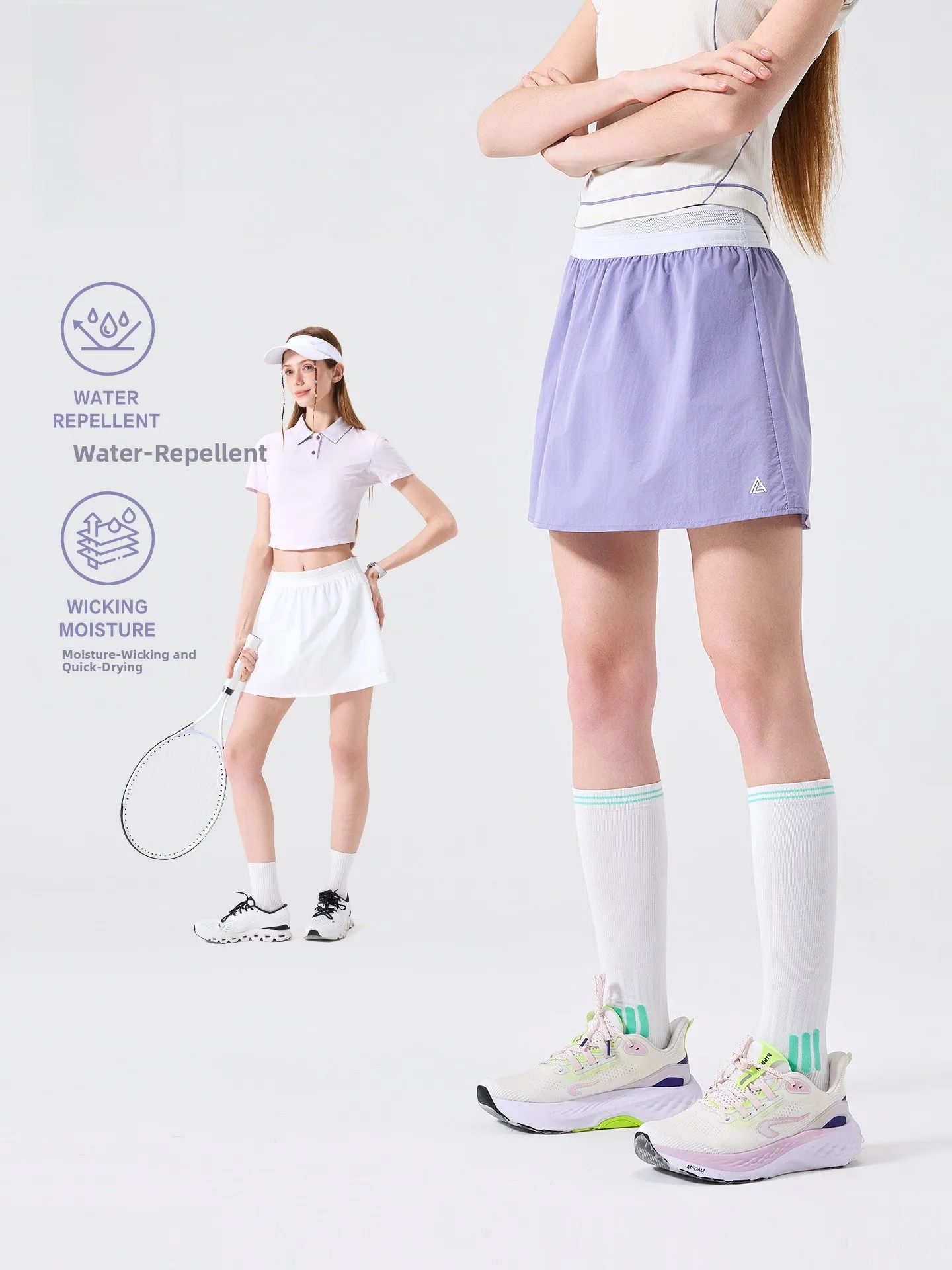 LAZY DAY Women's Badminton Tennis Pants Spring Summer Sport Anti-Light Walking Water-Resistant Skort Loose Fit Polyester Nylon
LAZY DAY Women's Badminton Tennis Pants Spring Summer Sport Anti-Light Walking Water-Resistant Skort Loose Fit Polyester Nylon