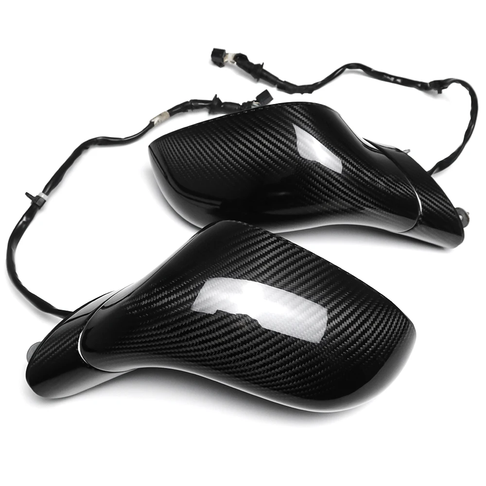 Carbon Fiber Side Wing Rearview Mirror Caps Body Kit Case Shell Cover Trim for Chevrolet Corvette C6 Z06 ZR1 Grand Sport 05-13
Carbon Fiber Side Wing Rearview Mirror Caps Body Kit Case Shell Cover Trim for Chevrolet Corvette C6 Z06 ZR1 Grand Sport 05-13