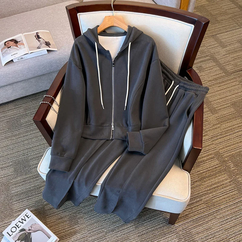 2 Piece Set Autumn Winter Tracksuit Women Sweatshirt solid Hoodies+Pants Sportwear Women's Sports Suit Hooded Set Hoodies Suit
2 Piece Set Autumn Winter Tracksuit Women Sweatshirt solid Hoodies+Pants Sportwear Women's Sports Suit Hooded Set Hoodies Suit