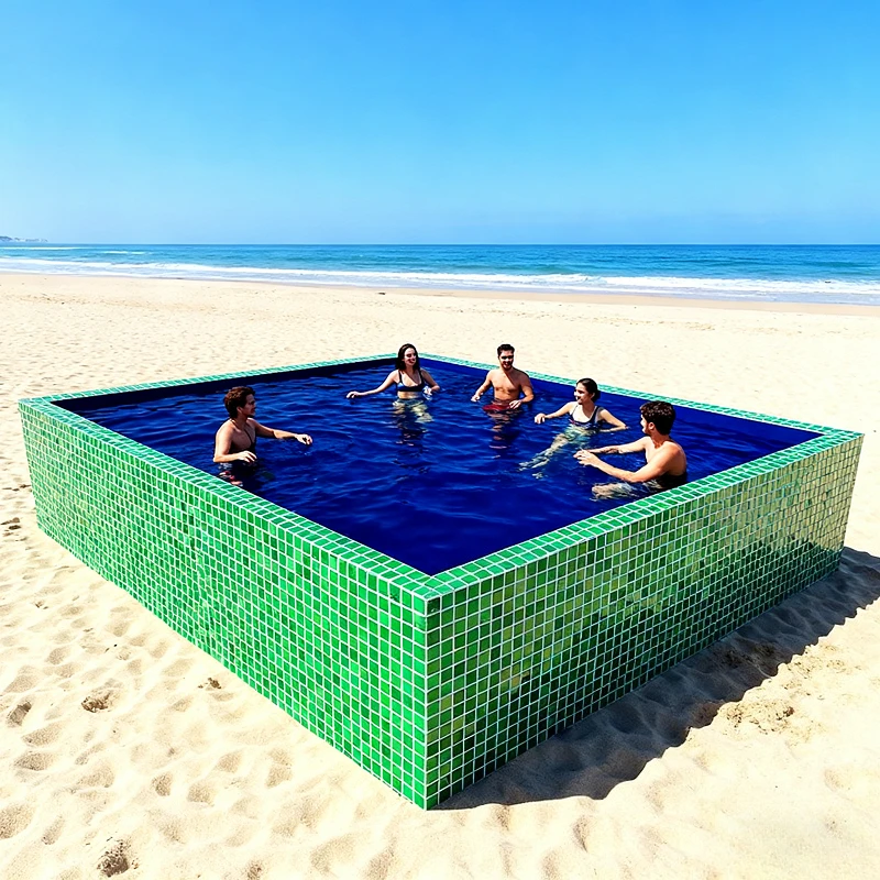 Customizable Commercial Container Swimming Pool Fiberglass FRP Material with Wooden Deck for Hotel
Customizable Commercial Container Swimming Pool Fiberglass FRP Material with Wooden Deck for Hotel